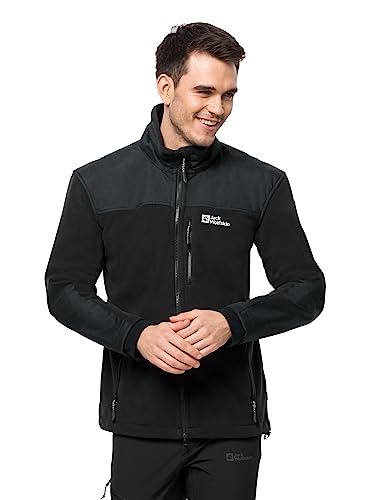 Jack Wolfskin Męska kurtka Blizzard Fz, czarna, M