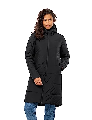 Jack Wolfskin Deutzer płaszcz damski, czarny, XL