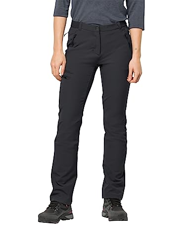 Jack Wolfskin Damskie spodnie z kamieni, czarne, 36/S