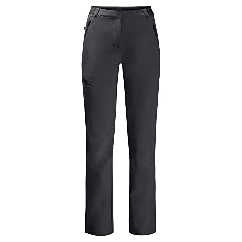 Jack Wolfskin Damskie spodnie z kamieni geeigelstein, czarne, 40/L