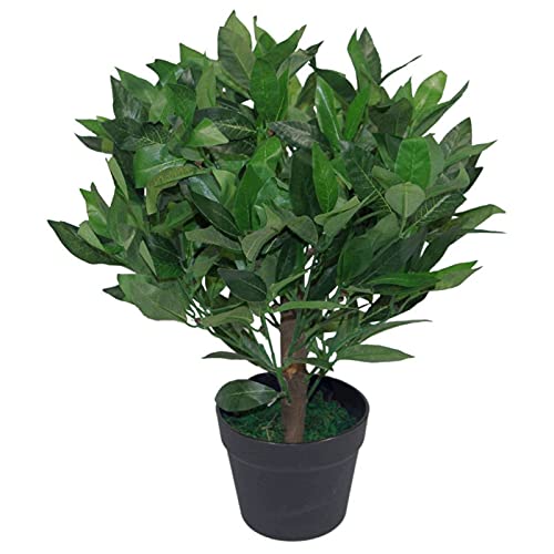 Leaf Design UK sztuczna realistyczna kula z laurem morskim