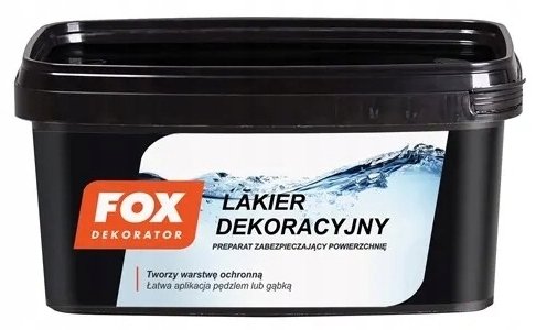 FOX Lakier dekoracyjny SATYNA FOX