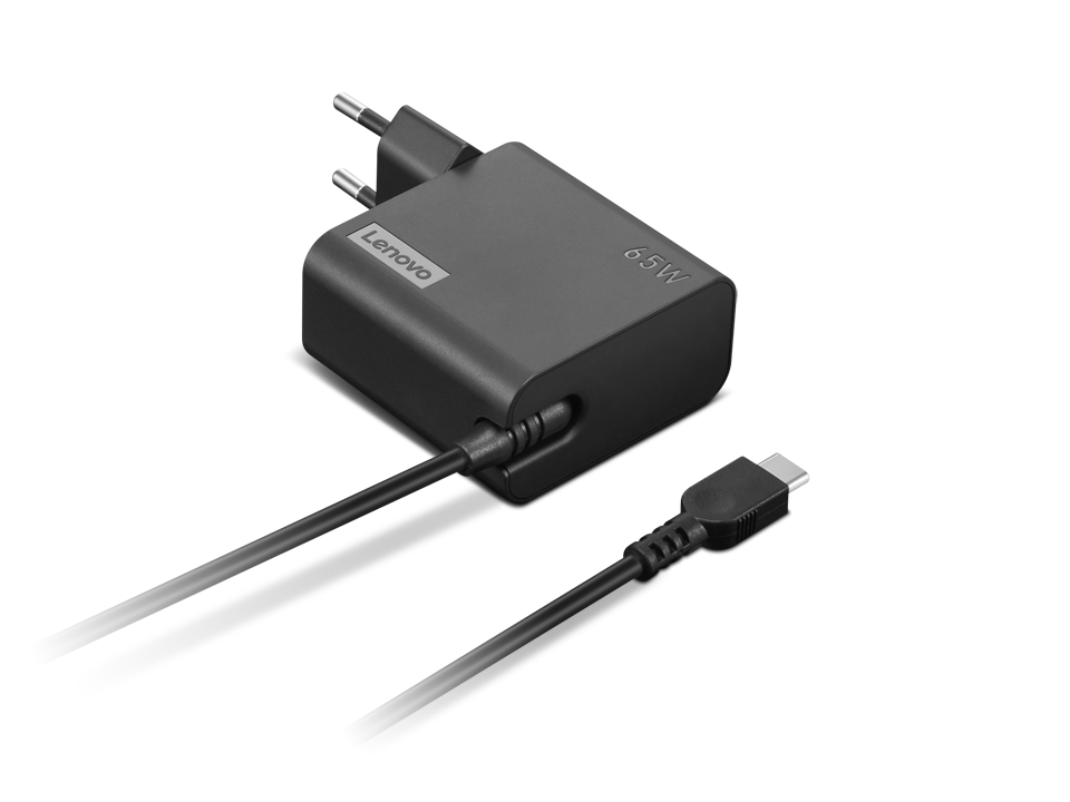 Zasilacz Lenovo 65 W USB-C — styk EU (4X21L54610)