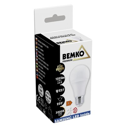 Żarówka LED BEMKO Samsung Inside D84-SLB-E27-A60-110-3K-MS 11W E27