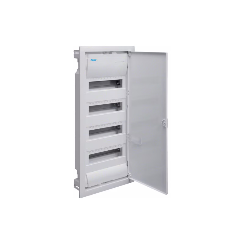 Rozdzielnica podtynkowa 4R/4x12M kl.II IP30, QC, VDE, volta; VU48AT, HAGER