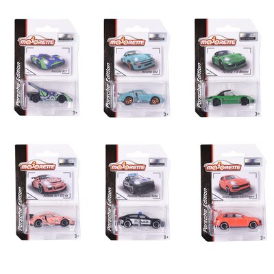 Majorette Auto Porsche Premium 6 wzorów Cena za 1szt