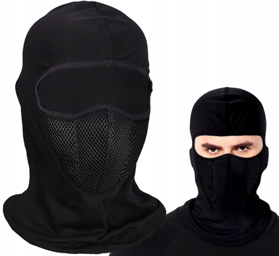 MOTOCYKLOWA KOMINIARKA POD KASK MOTOR ROWER NARTY