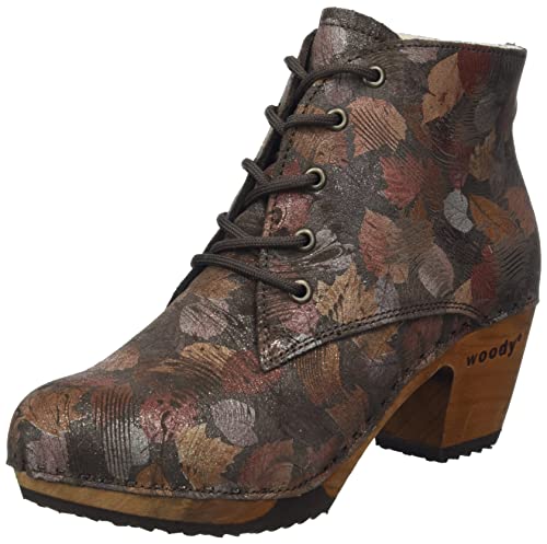 Woody Damskie botki Anne, Nero, rozmiar 41, czarny, 41 EU