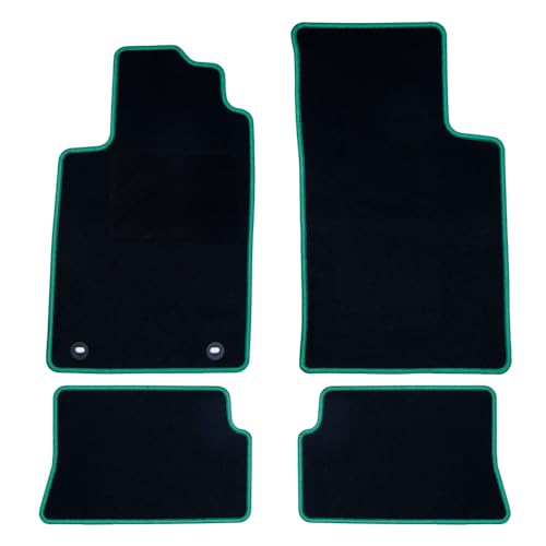 OCC DESIGN Dywan Na Zamówienie Renault Megane I Cabrio (1997-2003) 5Pz Ribete Zielony