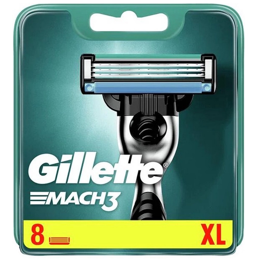 Gillette Mach3 wymienne ostrza do maszynki do golenia 8szt