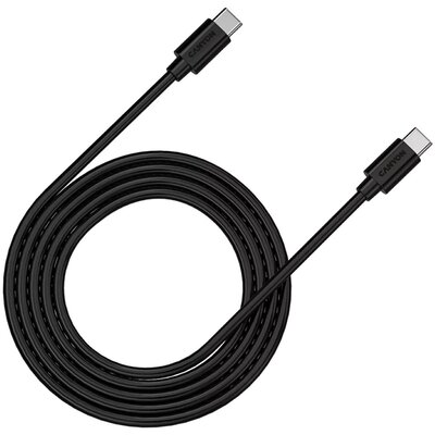 Kabel USB Typ-C - USB Typ-C CANYON C-12 2 m Czarny