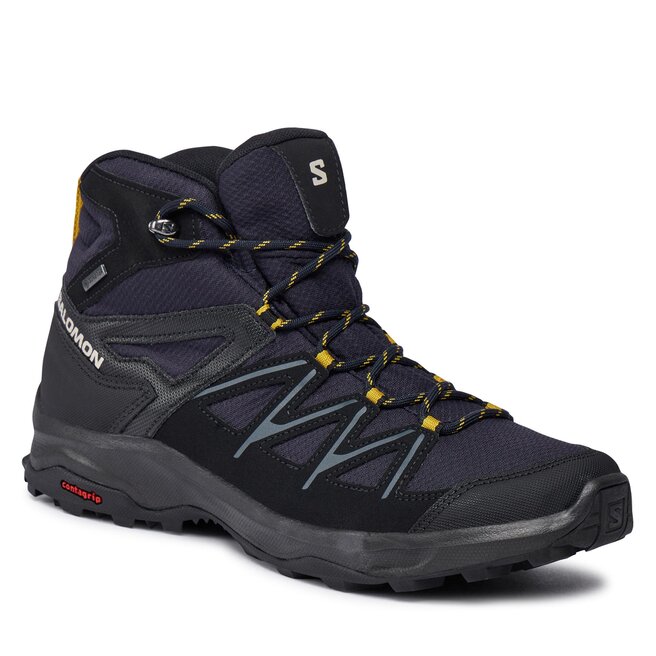 Trekkingi Salomon Daintree Mid Gtx GORE-TEX L41678400 Nisk/Black/Antique