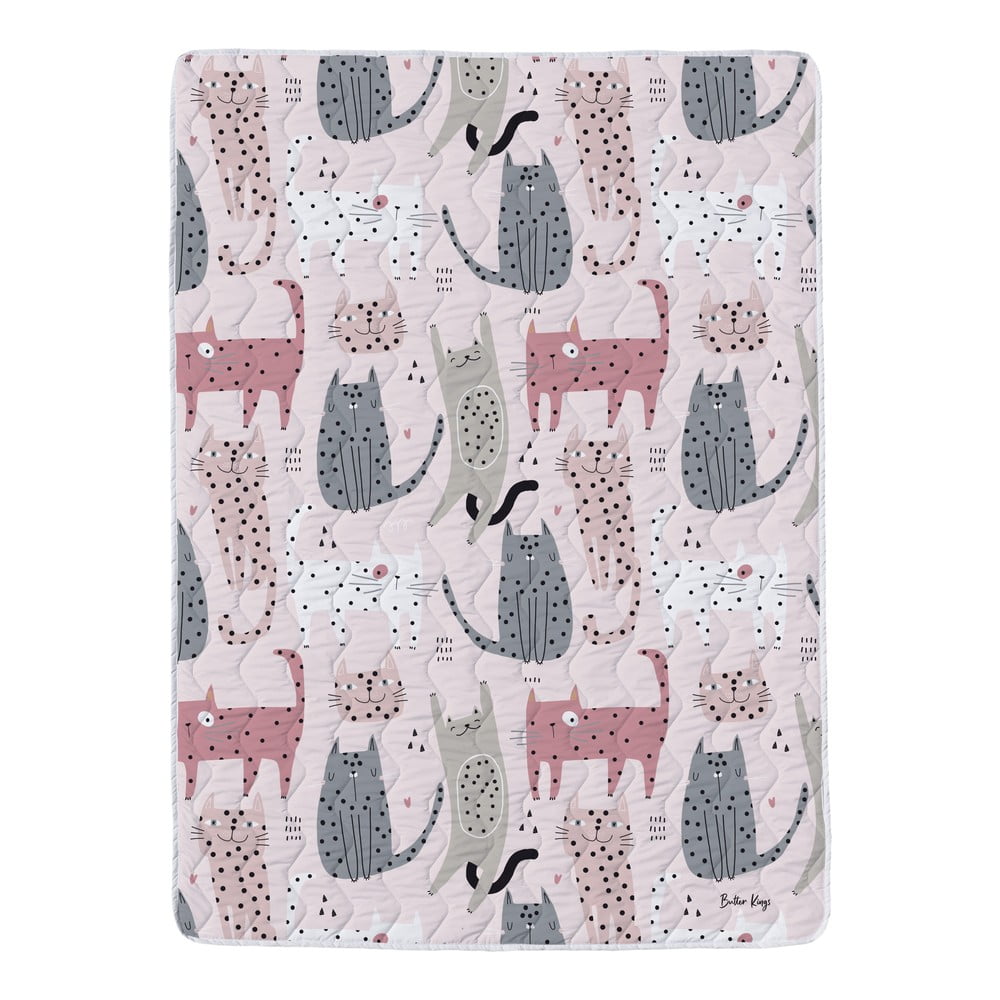 Różowy zestaw do łóżeczka – Butter Kings