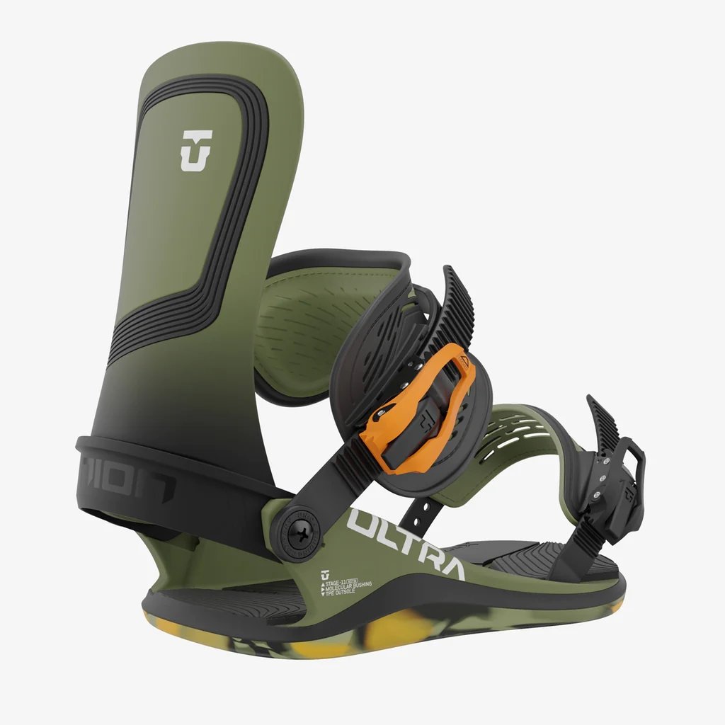 Wiązania snowboardowe Union Ultra (army green) 2024