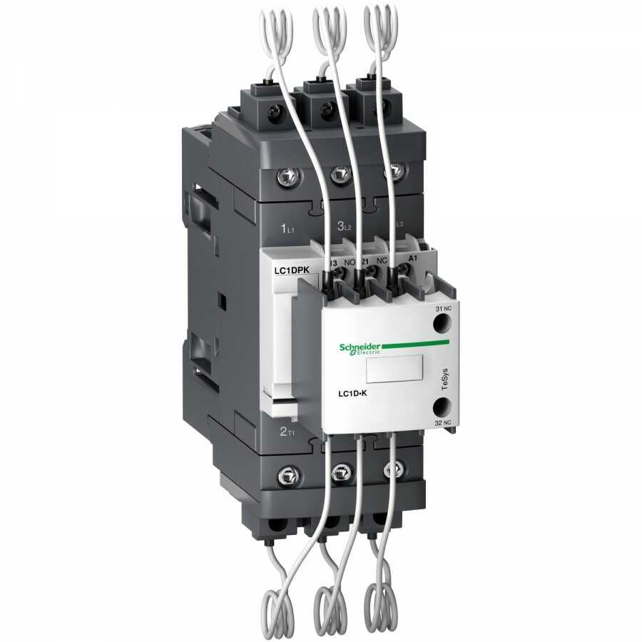 SCHNEIDER Stycznik-do-baterii-kondensatorów-TeSys-D-333-kvar-3P-cewka-230V-AC LC1DPKP7