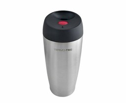 Kubek termiczny TERMO-TEC na klik 360 ml (stalowy) Stainless Steel
