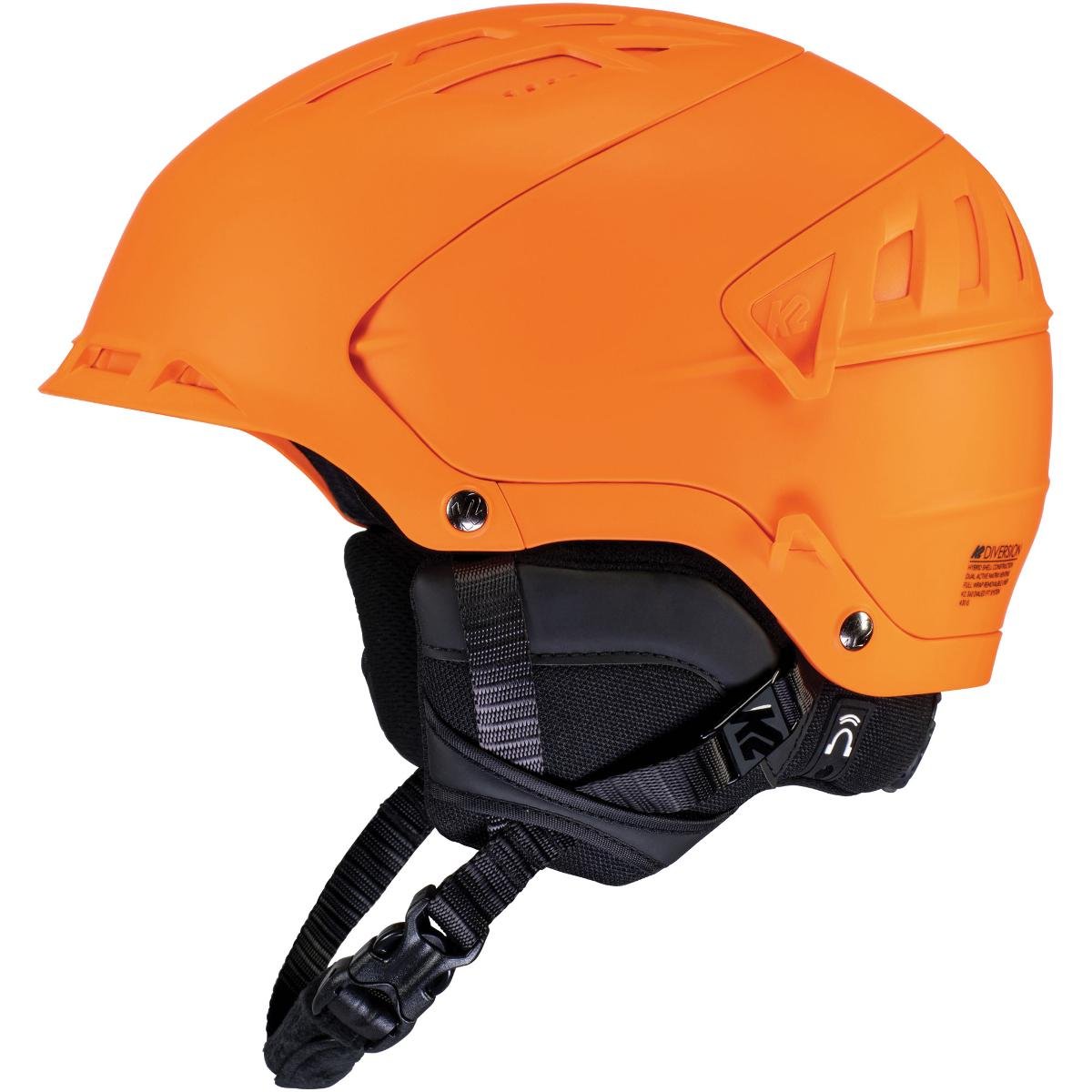 K2, Kask rowerowy, Diversion  10E4000/12, pomarańczowy, rozmiar S