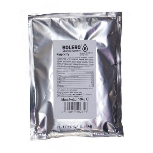 Bolero Bag Raspberry 100G