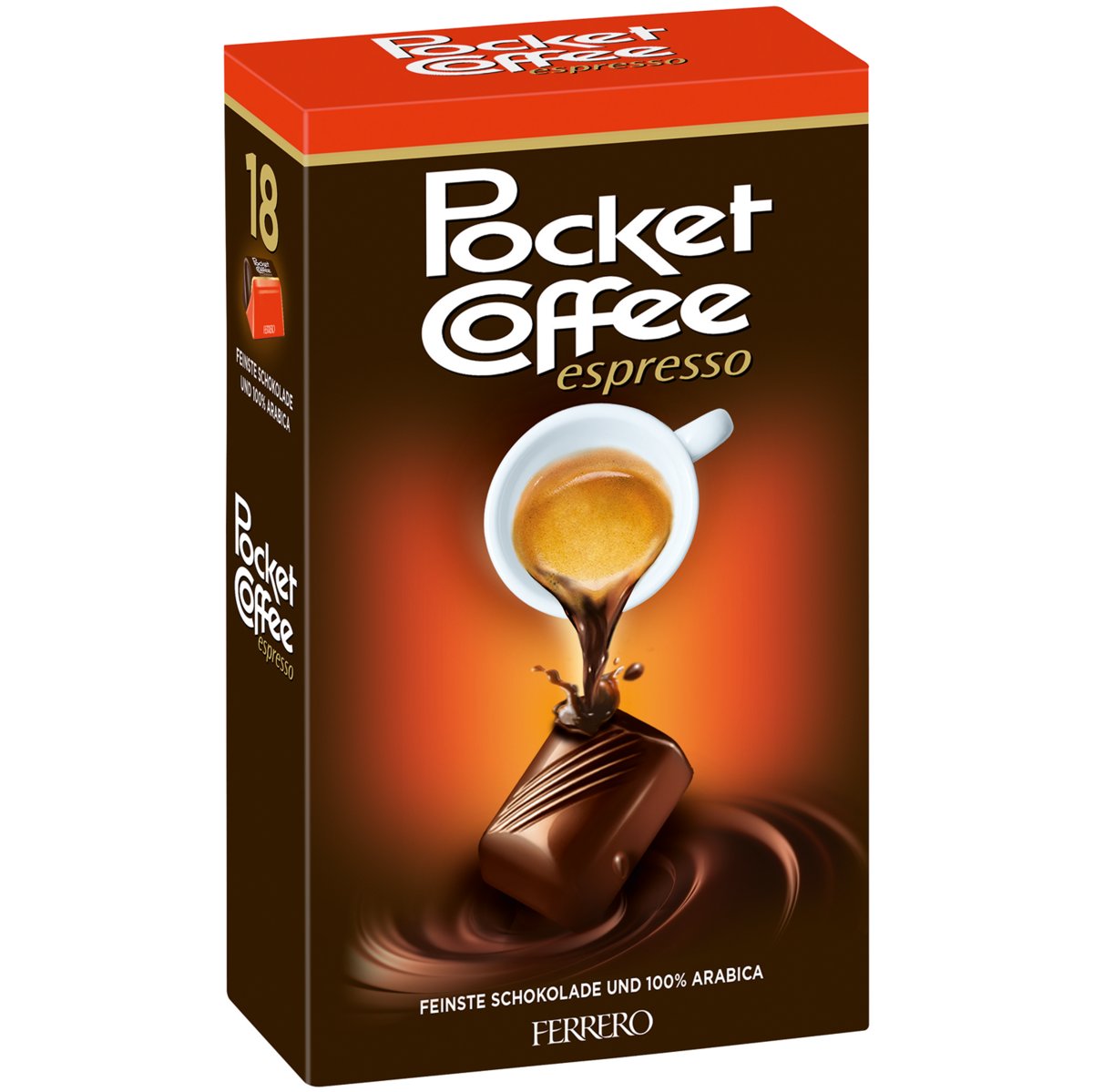 Pocket Coffee Espresso 18 Sztuk