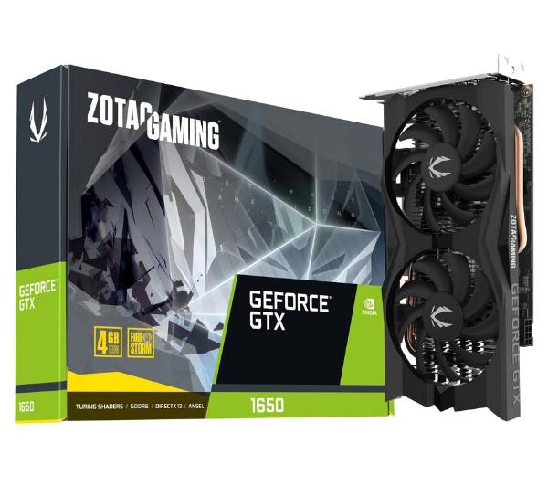 Zotac GeForce GTX 1650 Gaming - 4GB - GDDR6 - 128bit