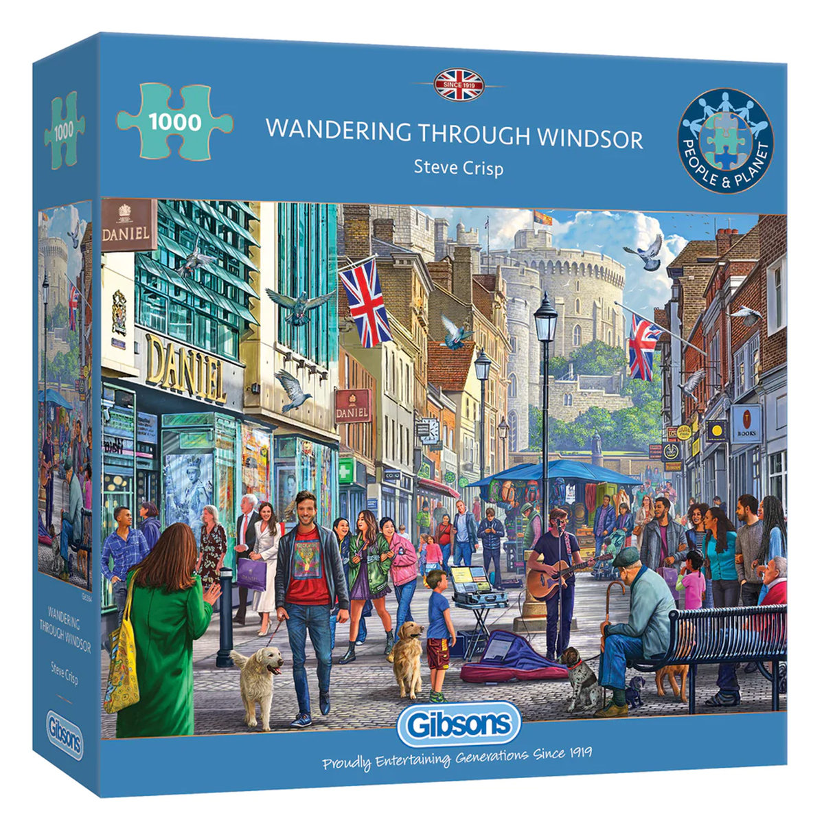 Gibsons, Puzzle Spacer przez Windsor, 1000 elementów