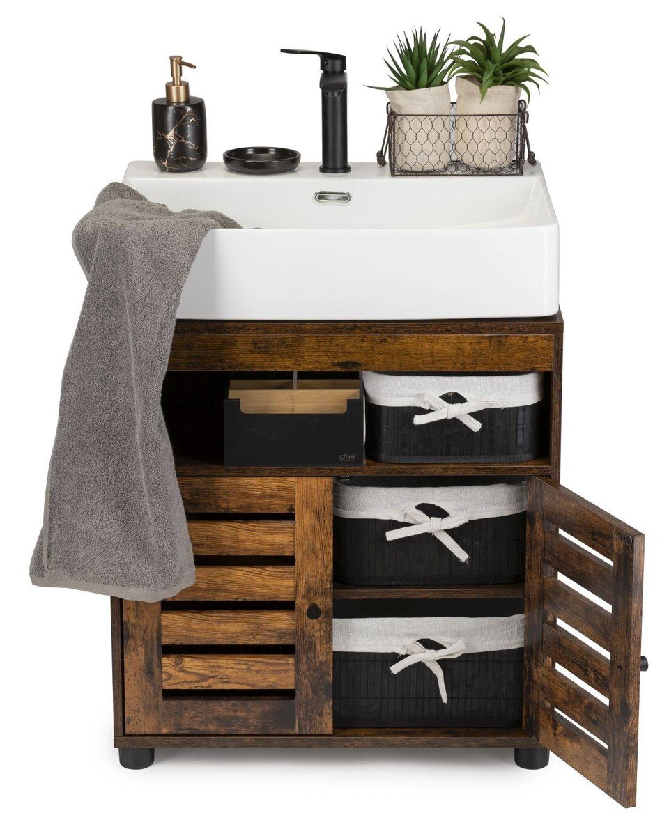 Szafka łazienkowa stojąca pod umywalkę styl LOFT