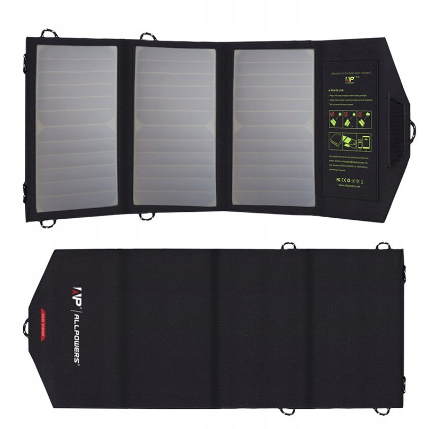 ŁADOWARKA SOLARNA AllPowers 21W PANELE SŁONECZNE