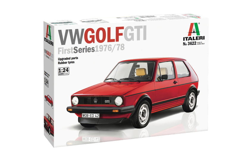 Фото - Збірна модель ITALERI Model do sklejania VW Golf GTI First Series 1976-1978 