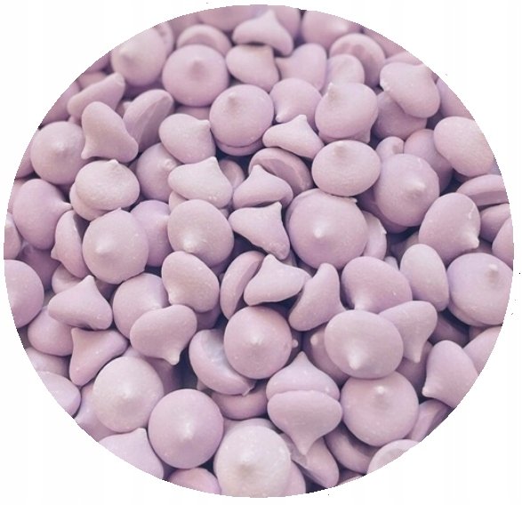 DEKORACJA POSYPKA mini bezy beziki fioletowe 50g