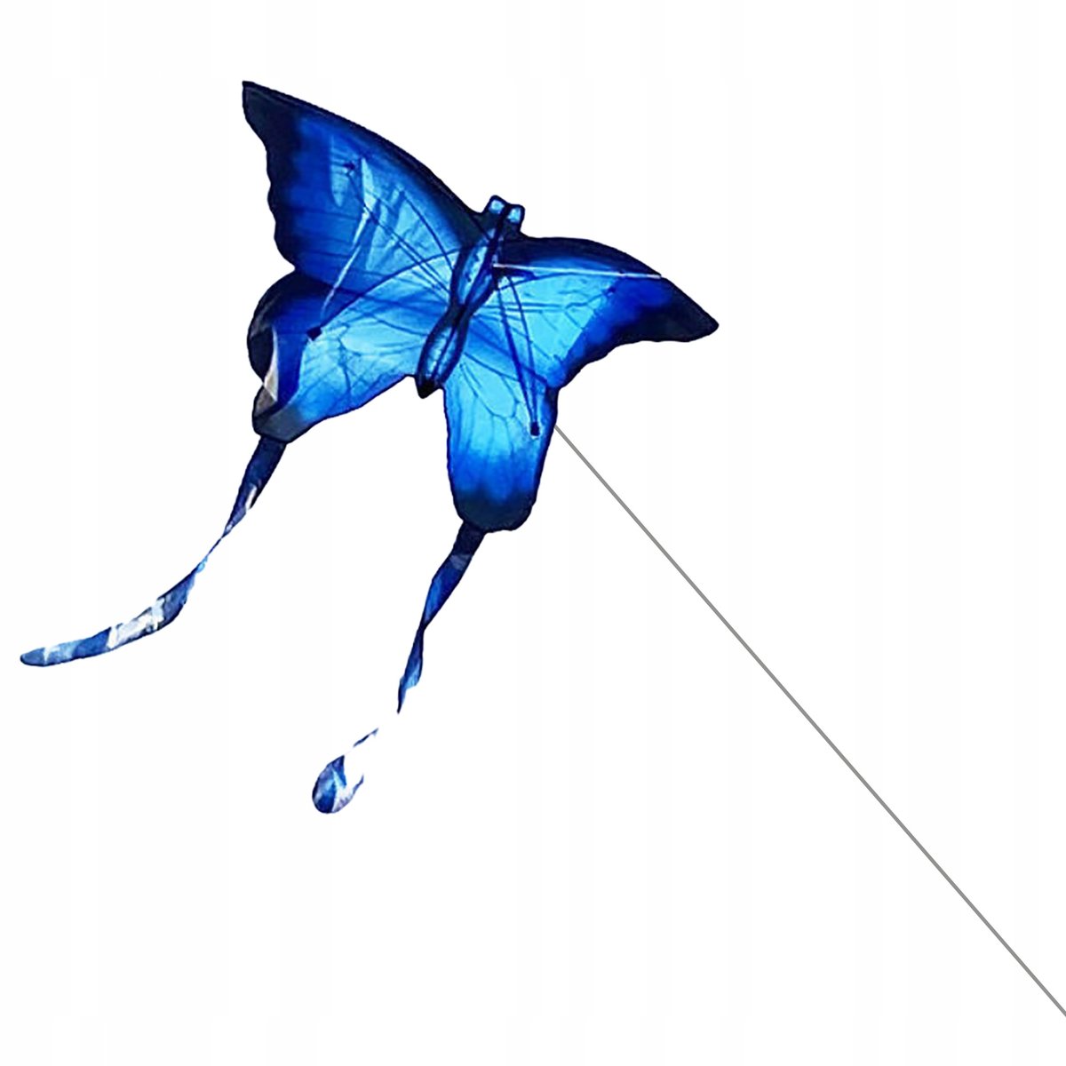 LATAWIEC XXL Motyl NIEBIESKI Świecący LED 150cm