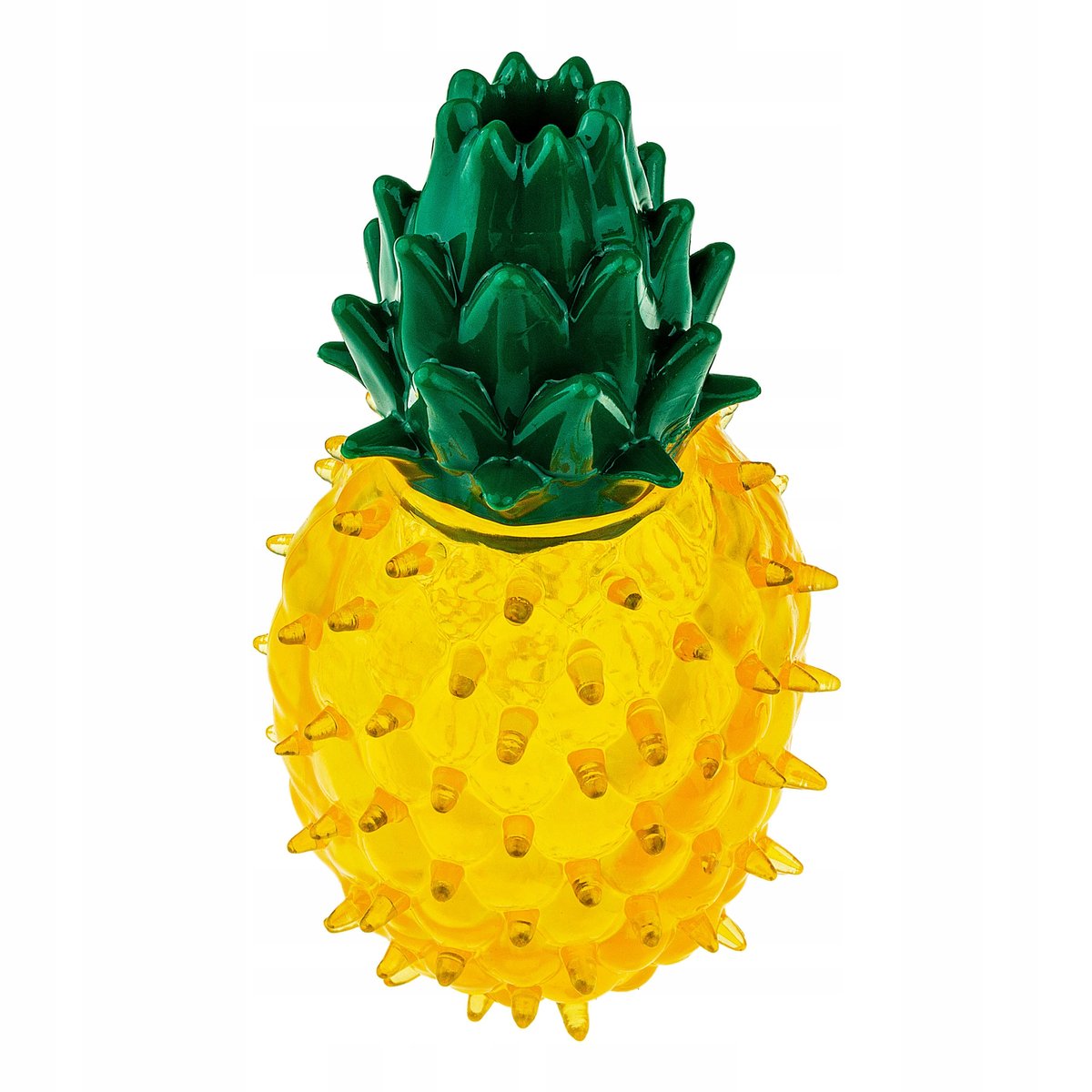ZABAWKA dla psa CHŁODZĄCA ANANAS piszczy na lato