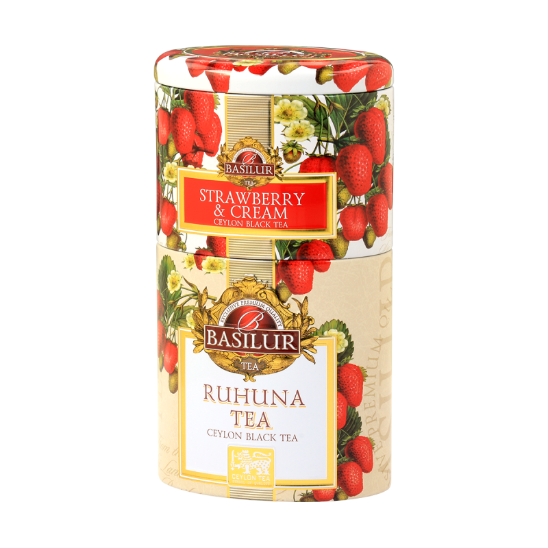 ENGLISH STRAWBERRY & RUHUNU 2 in 1 puszka - 100 g