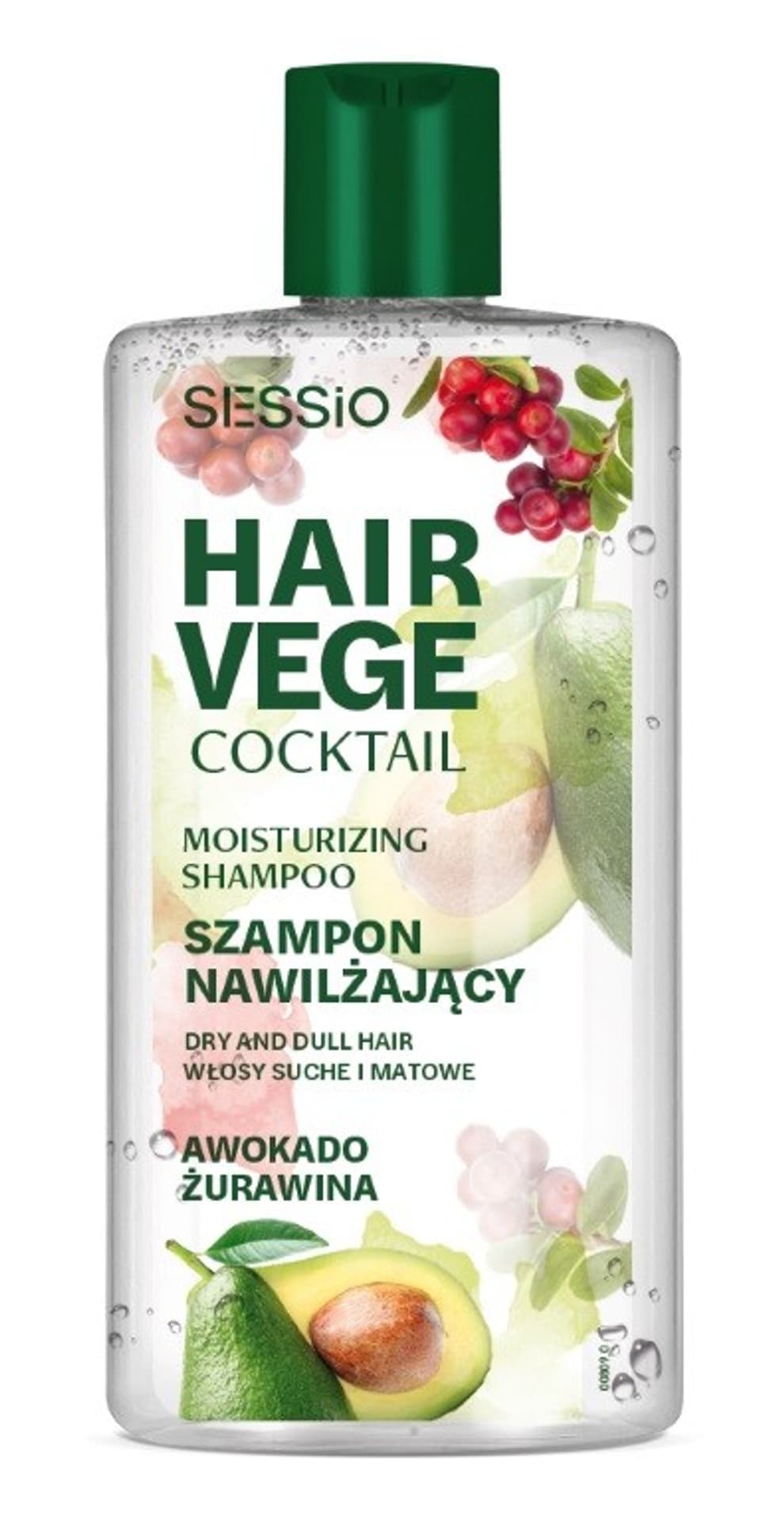 CHANTAL SESSIO HAIR VEGE Szampon awok&żurawi.300ml