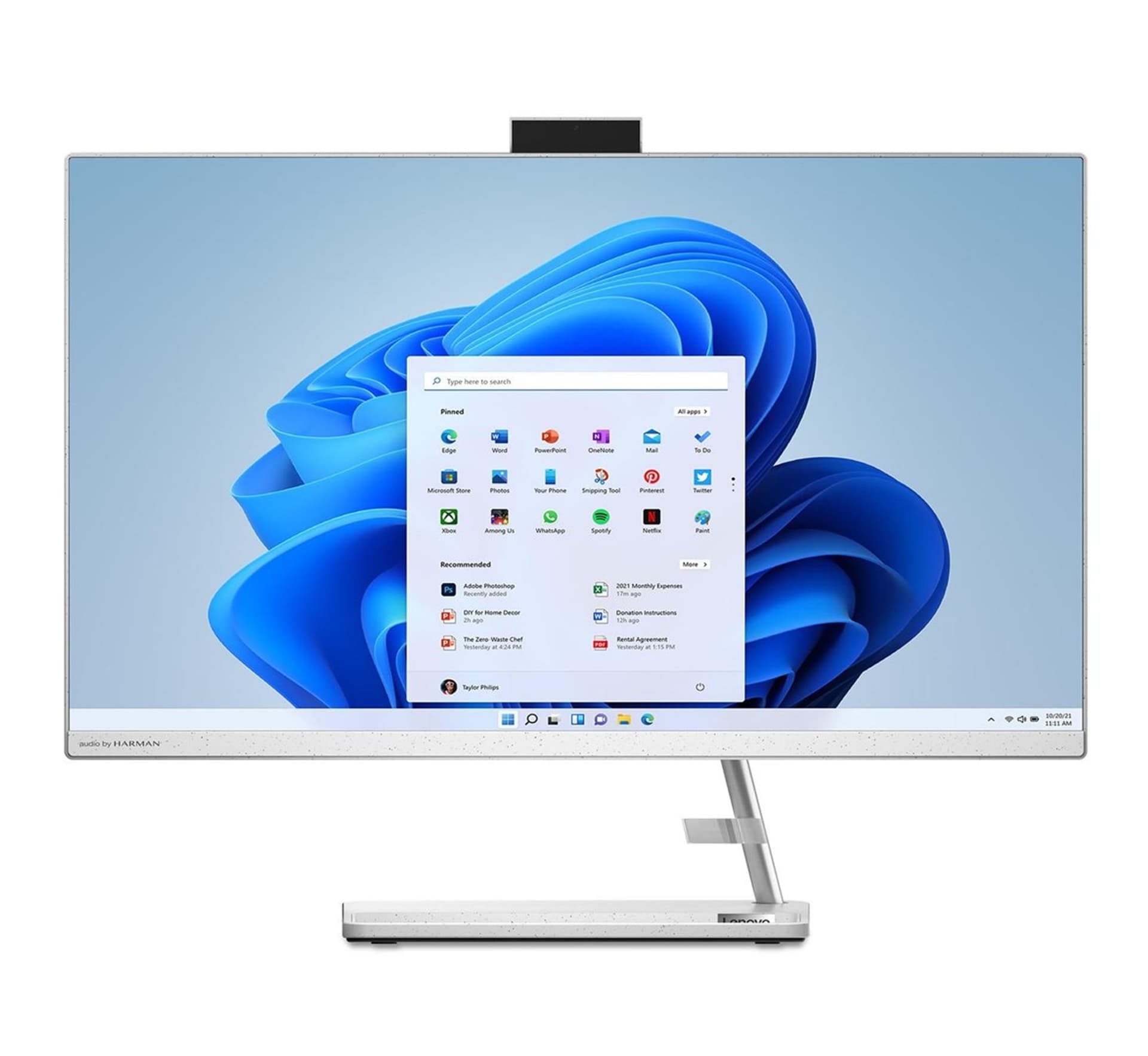 Lenovo IdeaCentre AIO 3 27IAP7 i5-13420H 27&quot; FHD IPS 250nits AG 16GB DDR4 3200 SSD512 Integrated Intel UHD Graphics Win11 White