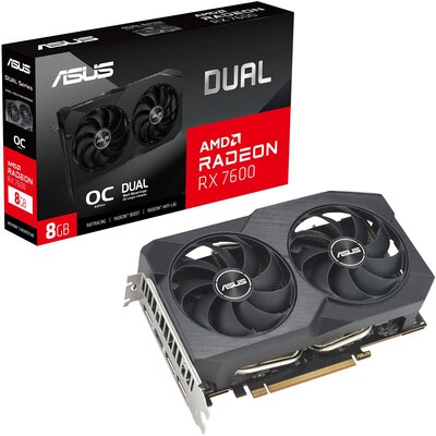 ASUS Radeon RX 7600 V2 Dual OC 8GB