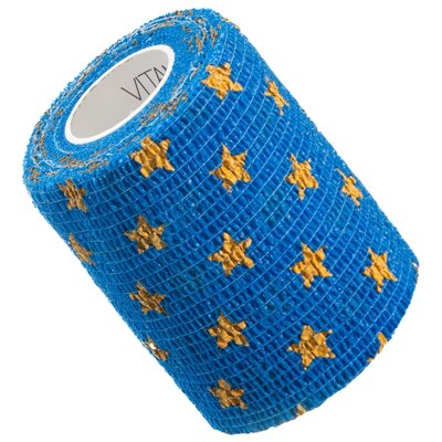 Vitammy Autoband gwiazdki 7,5cm x 450cm Elastyczny bandaż kohezyjny samoprzylepny