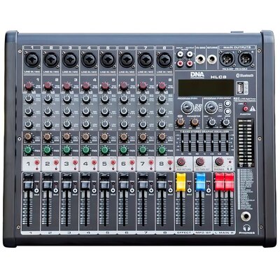 DNA DNA HLC 8 - ANALOGOWY MIKSER AUDIO - 8 KANAŁÓW
