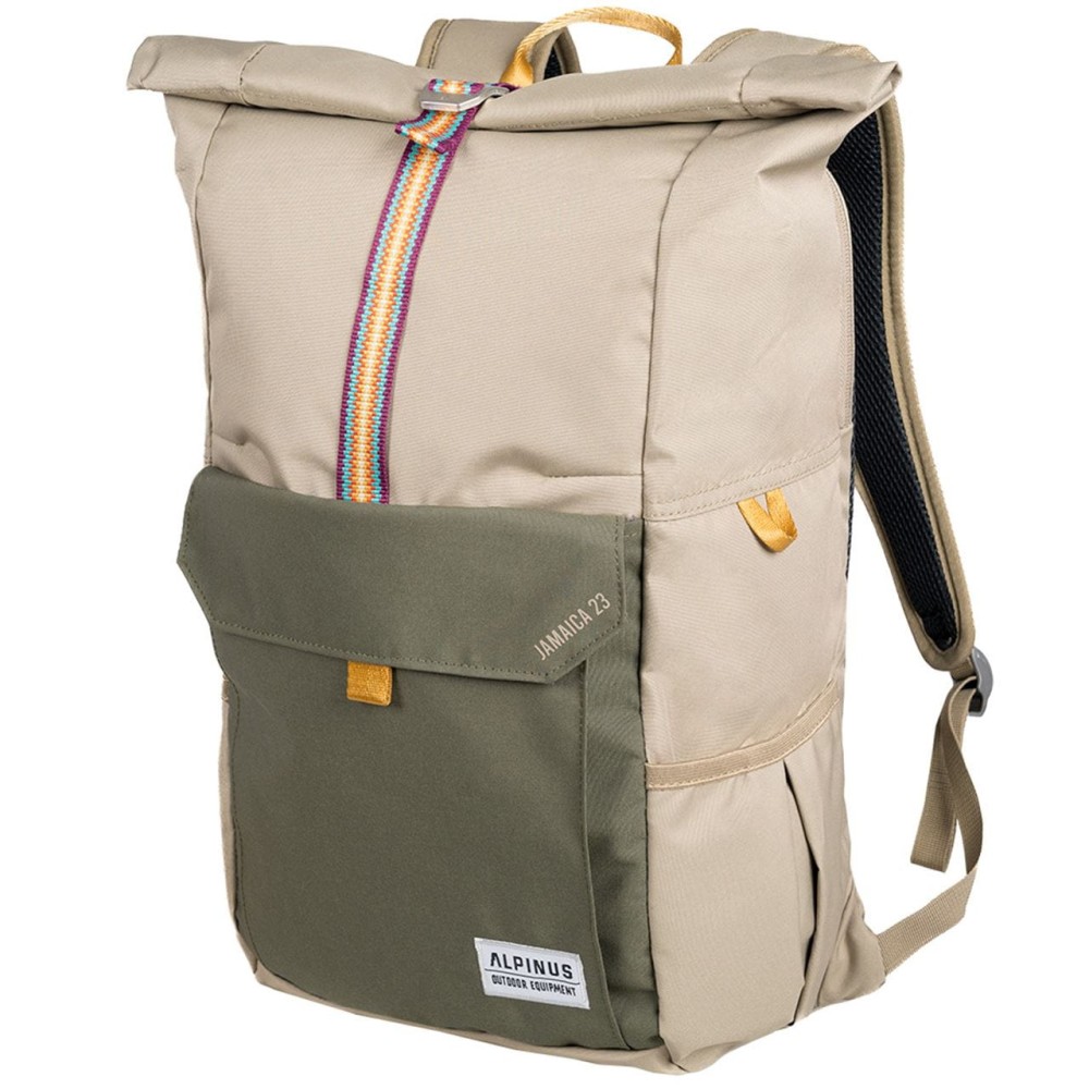 Plecak vintage Alpinus Jamaica 23L zielony