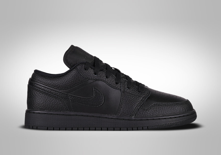 Nike Air Jordan 1 Retro Low Gs Triple Black