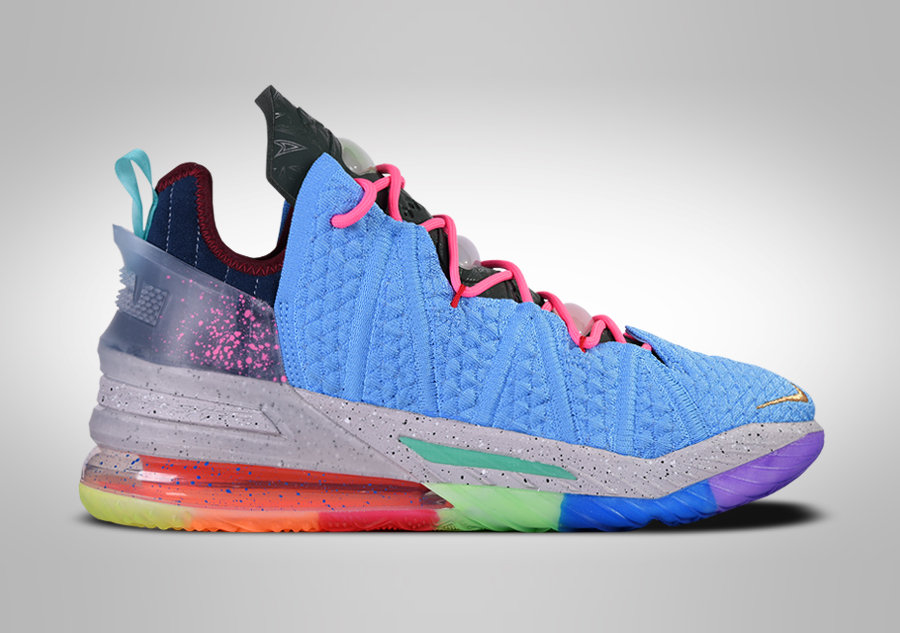 Nike Lebron 18 Best Of 1-9 Light Blue