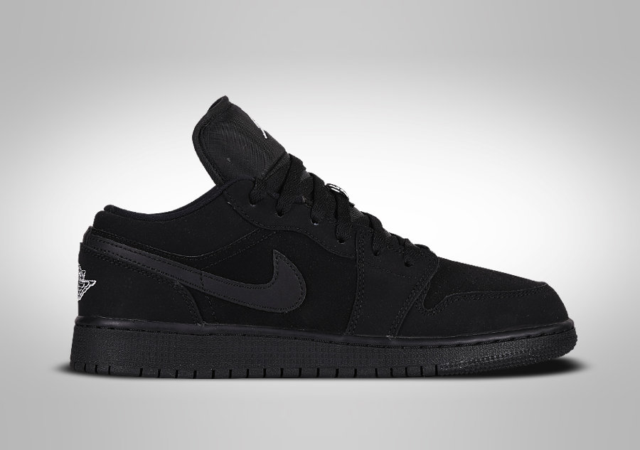 Nike Air Jordan 1 Retro Low Gs Triple Black