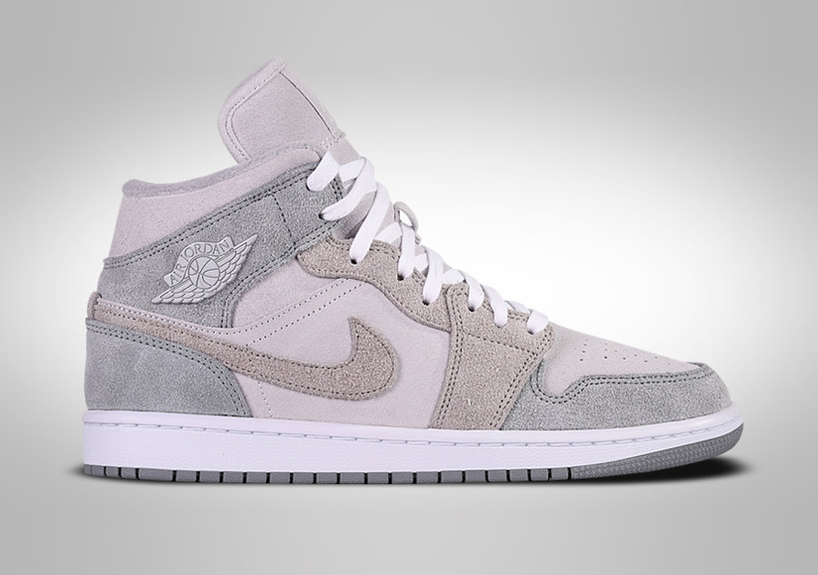 Nike Air Jordan 1 Retro Mid Se Wmns Particle Grey