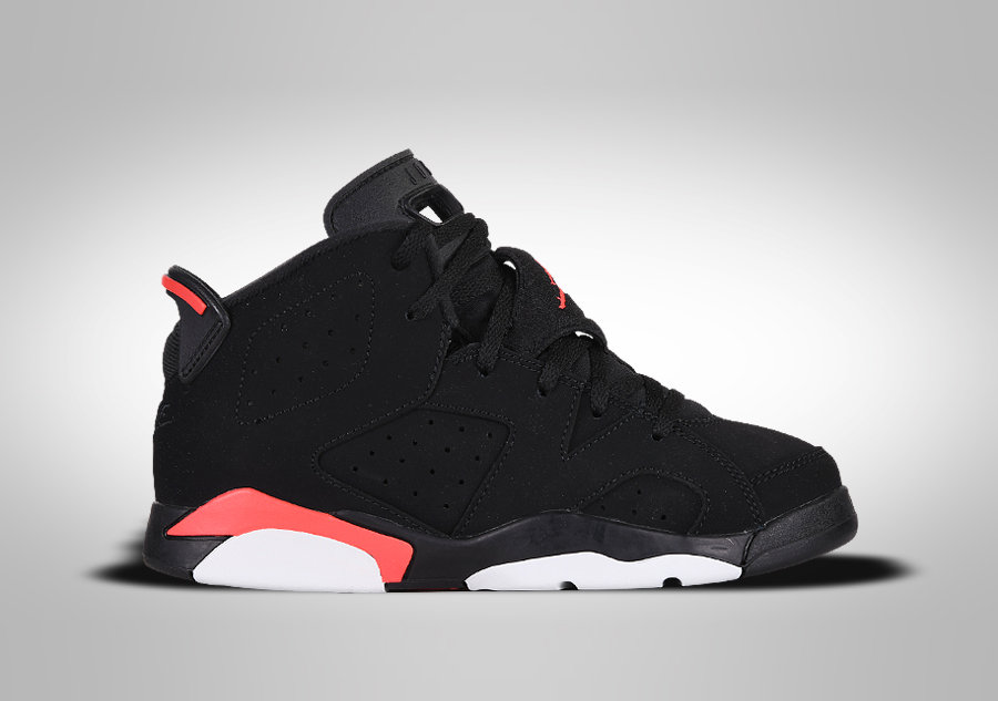 Nike Air Jordan 6 Retro Ps Black Infrared 2019