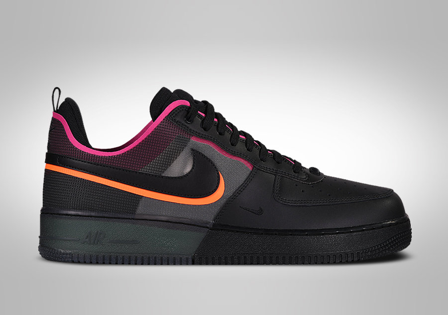 Nike Air Force 1 Low React Black Neon