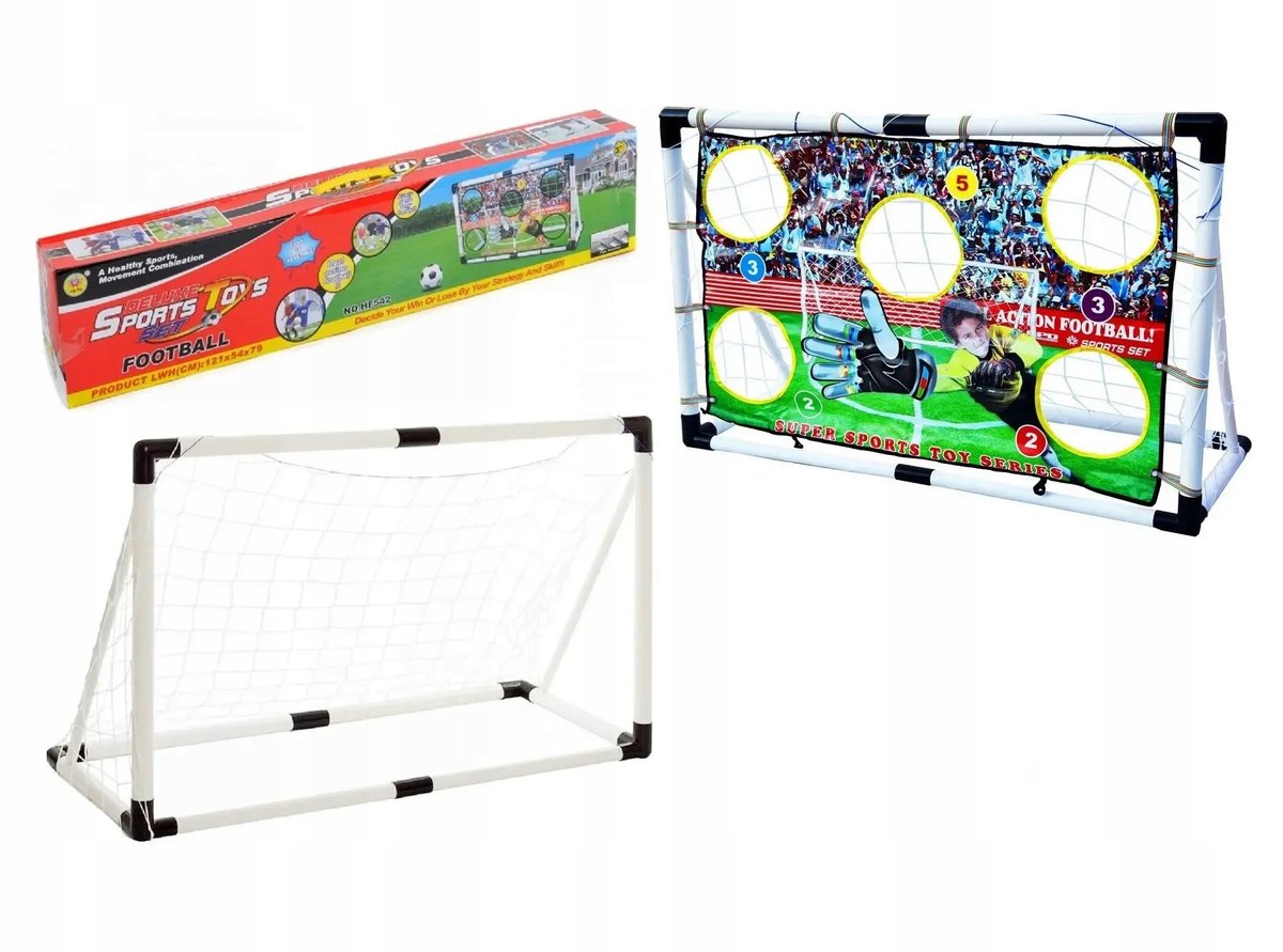 Bramka Piłkarska Treningowa + Mata Celności Piłka