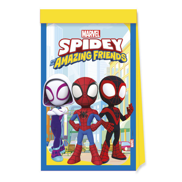 TOREBKI NA SŁODYCZE SPIDEY 4 SZT.