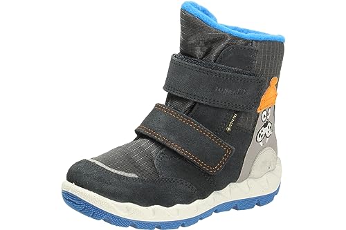 Superfit Chłopięce śniegowce Icebird, szary niebieski 2000, 20 EU Schmal