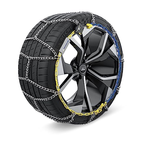 MICHELIN EXTREM GRIP, Metalowe łańcuchy śniegowe 7 mm, automatyczne napinanie, nr 90