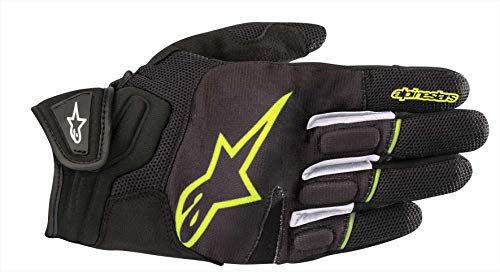 Alpinestars Rękawice motocyklowe Atom Rękawiczki czarne żółte Fluo, czarne/żółte, S