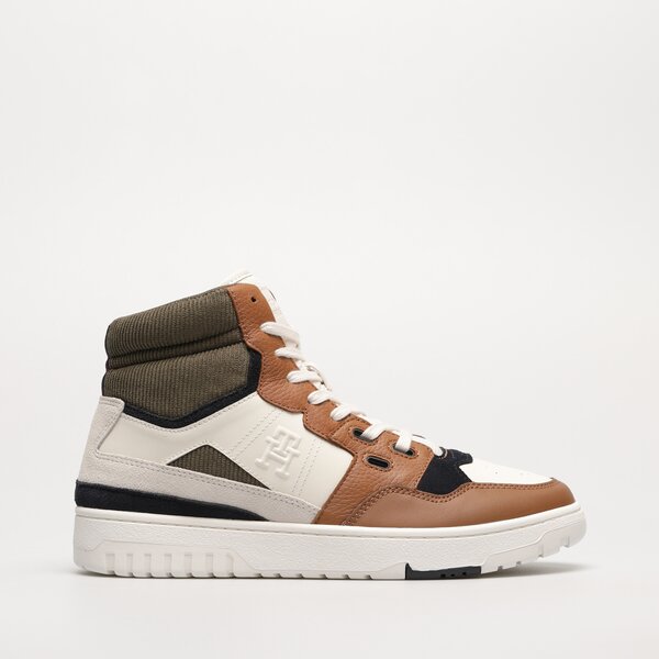 TOMMY HILFIGER TH BASKET BETTER MIDCUT LTH MIX - Tommy Hilfiger
